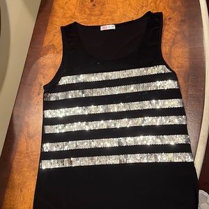 Adorable sequin tank